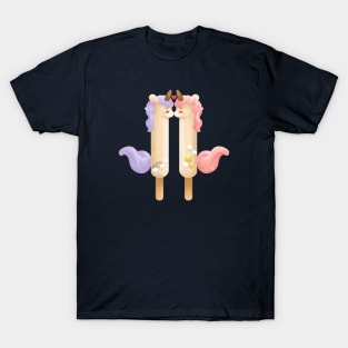 Couple of Unicorn Sweet Snack T-Shirt